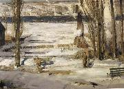 George Wesley Bellows, A Morning Snow